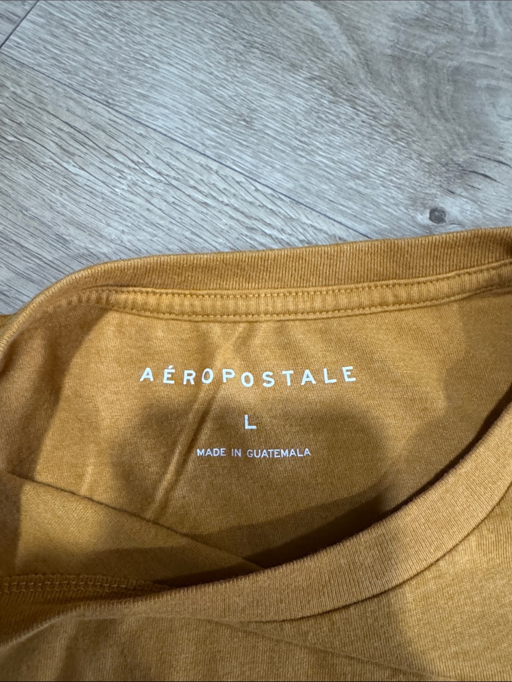 Outdoors club Mustard Yellow Short Sleeve Tee - Picture 2 of 3